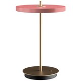UMAGE Ružičasta LED stolna lampa s mogućnosti zatamnjivanja s metalnim sjenilom (visina 31 cm) Asteria Move – | shoptok.hr
