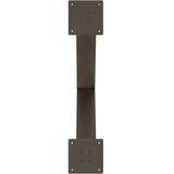  Noge za blagovaonski stol u obliku slova X, 3 kom, prirodni čelik, 80 x (72-73) cm, čelik | shoptok.hr