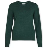 Vila Noos Ril O-Neck Knit - Pineneedle Zelena