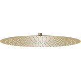  Glava za tuš od nehrđajućeg čelika 50 cm okrugla zlatna | shoptok.hr