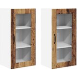  Zidni kuhinjski ormarić Zidne 2 pcs Staro drvo 40 x 31 x 80 cm | shoptok.hr