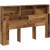 Maison Chic vzglavna omarica - nočna omarica - posteljna omarica starinski les 160x19x103,5 cm inženirski les, (21711218) | Shoptok.si
