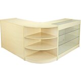 Monster Set prodajnih pultov in maloprodajnih vitrin Titan Maple, (21571234) Cene