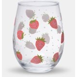 Sinsay Čaše s motivom jagoda 2 pack | shoptok.hr