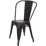 MID.YOU Stol Vantaggio Comfort Outdoor, Črna, Zlata | Shoptok.si