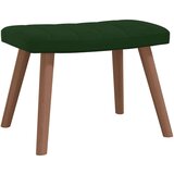  Gugalni stol s stolčkom temno zelen žamet, (20939324) | Shoptok.si
