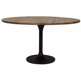 Light & Living Okrugli blagovaonski stol s pločom stola od bagrema u prirodnoj boji ø 140 cm Biboca –