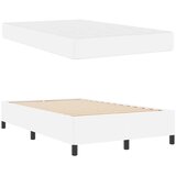  Krevetna konstrukcija s madracem Bijelo 120 x 200 cm tkanina | shoptok.hr