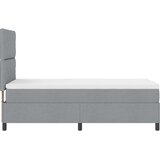  Krevet s opruga kutije Svijetlo siva 90 x 190 cm tkanina | shoptok.hr