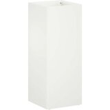  Vrtna saksija Bijela 20 x 20 x 50 cm Čelična vrata - Bijela 20 x 20 x 50 cm 1 | shoptok.hr
