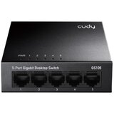 Cudy GS105 metalni 5-Port Gbit Desktop Switch, 5x RJ45 10/100/1000, ver 4.0