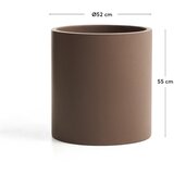 Kave Home Betonski okrasni cvetlični lonec ø 52 cm Aiguablava – | Shoptok.si