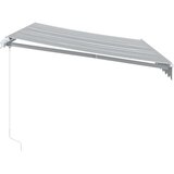Tenda na ručno uvlačenje antracit i bijela 350 x 250 cm | Eponuda.com