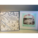 Tac Set posteljine Jamie, 100x200cm, Belo-zeleni | Eponuda.com
