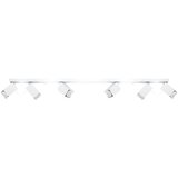 Nice Lamps Bela stropna svetilka Toscana 6L Cene