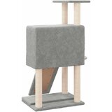  Penjalica za mačke sa stupovima za grebanje svjetlosiva 96 cm | Eponuda.com