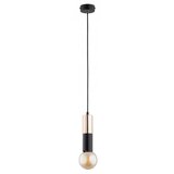  Zavesni luster BOLID na sajli 1xE27/60W/230V zlatna/crna | Eponuda.com