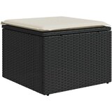  7-dijelni set vrtnih sofa od poliratana s jastucima crni bagrem | shoptok.hr
