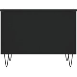  Stolić za kavu crni 60 x 44,5 x 45 cm od konstruiranog drva | Eponuda.ba