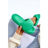 Boto Women's Lightweight Foam Platform Slippers Green Milton | shoptok.hr