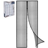 Orion Črna mreža proti komarjem za vrata z magnetom 212x100 cm, (5000037656) Slike