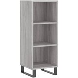  Visoka komoda siva sonome 34,5x34x180 cm od konstruiranog drva | shoptok.hr