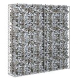  Gabionska stena s pokrovi iz pocinkanega jekla 80x20x100 cm, (21027433) | Shoptok.si