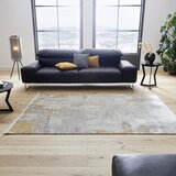 Dieter Knoll VINTAGE PREPROGA 120/180 cm tkano zlate barve | Shoptok.si