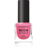 Dermacol Neon Mania lak za nohte odtenek 5 Bubblegum pink 5 ml | Shoptok.si