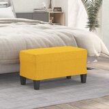  Klupa Svjetložuta 70 x 35 x 41 cm od tkanine | shoptok.hr