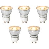 LUEDD Komplet 5 GU10 3-stopenjskih zatemnitvenih LED žarnic 35 mm 4W 220 lm 2700K u
