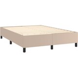  Okvir za krevet s oprugom boja cappuccina 140x200 cm od umjetne kože | Eponuda.ba