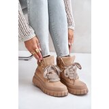 EVENTO Women's insulated ankle boots on a platform brown Alcyhen | Eponuda.ba