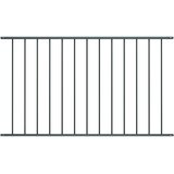  Ogradni panel Woerden čelik s praškastim premazom 1,7x0,75 m antracit boje | shoptok.hr