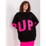 BADU Sweater-BA-SW-8060.05P-black-pink | Shoptok.si