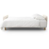 Micadoni Krem sklopiva/s prostorom za odlaganje sofa 231 cm Elen – | shoptok.hr