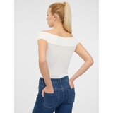 Orsay White Women's Short Sleeve T-Shirt with Applique - Women | Shoptok.si