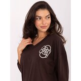 RELEVANCE Blouse-RV-BZ-A891.21P-dark brown | Shoptok.si
