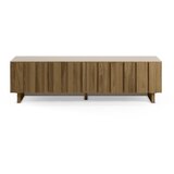 Marckeric Krem/u prirodnoj boji TV komoda od masivnog bora 180x50x43 cm Marlo – | shoptok.hr
