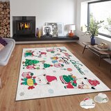 Conceptum Hypnose Tepih sa novogodišnjim motivima Asr-Crpt-40, Pravougaoni, 180 x 280 cm, Šareni | Eponuda.ba
