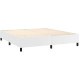  Box spring postelja z vzmetnico bela 180x200 cm umetno usnje, (20999438) | Shoptok.si