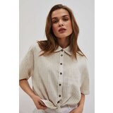 Marisse Women's Shirt L-Ko-4039 Beige_Off White | shoptok.hr