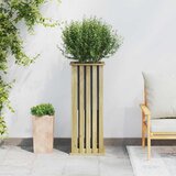  Saksije za biljke Smeđa 33 x 33 x 85 cm Impregnirana borovina | shoptok.hr