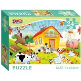Denis Puzzle / Slagalica, 24 kom, Domaće životinje | shoptok.hr