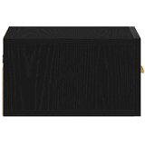  Wall-mounted noćni ormarić Zidne Crni hrast 35 x 35 x 20 cm | shoptok.hr