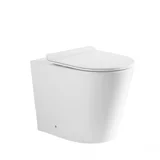 wc školjka set z desko bela