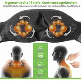 COTSOCO brezžični 3D masažni aparat z gretjem za vrat in ramena | Shoptok.si