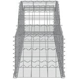  Lučne gabionske košare 5 kom 300x50x40/60 cm pocinčano željezo | shoptok.hr