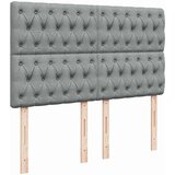  Krevet box spring s madracem svjetlosiva 160x200 cm tkanina | shoptok.hr