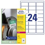 Avery Zweckform Izjemno odporne polietilenske etikete 63,5 x 33,9 mm | Shoptok.si